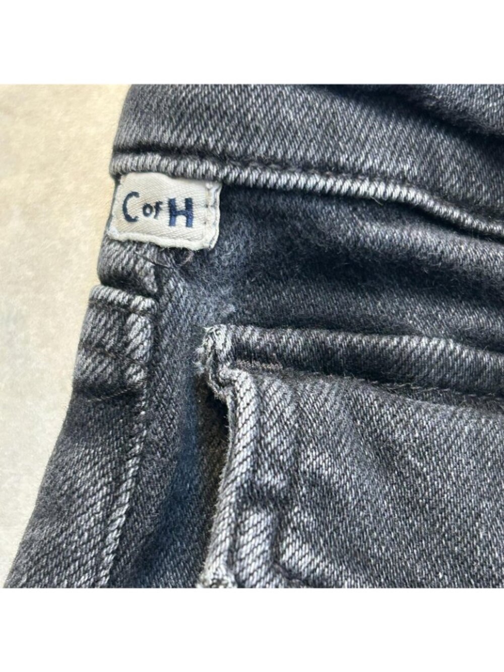 Citizens Of Humanity Jeans Womens 26 Raven Patch Pocket Wide Leg High Rise Denim - Picture 5 of 13